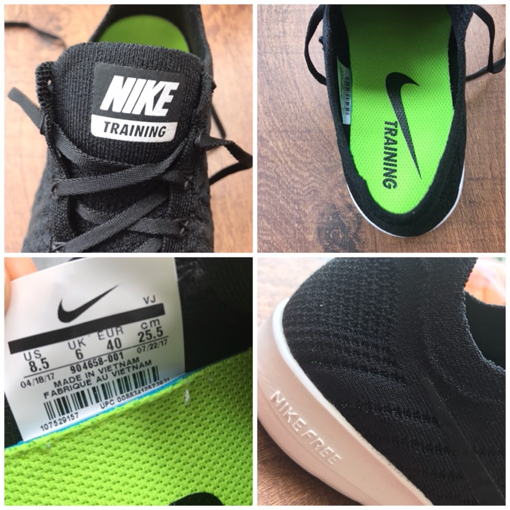 NWT Nike Free TR Flyknit 2 Black WMNS - Picture 6 of 6